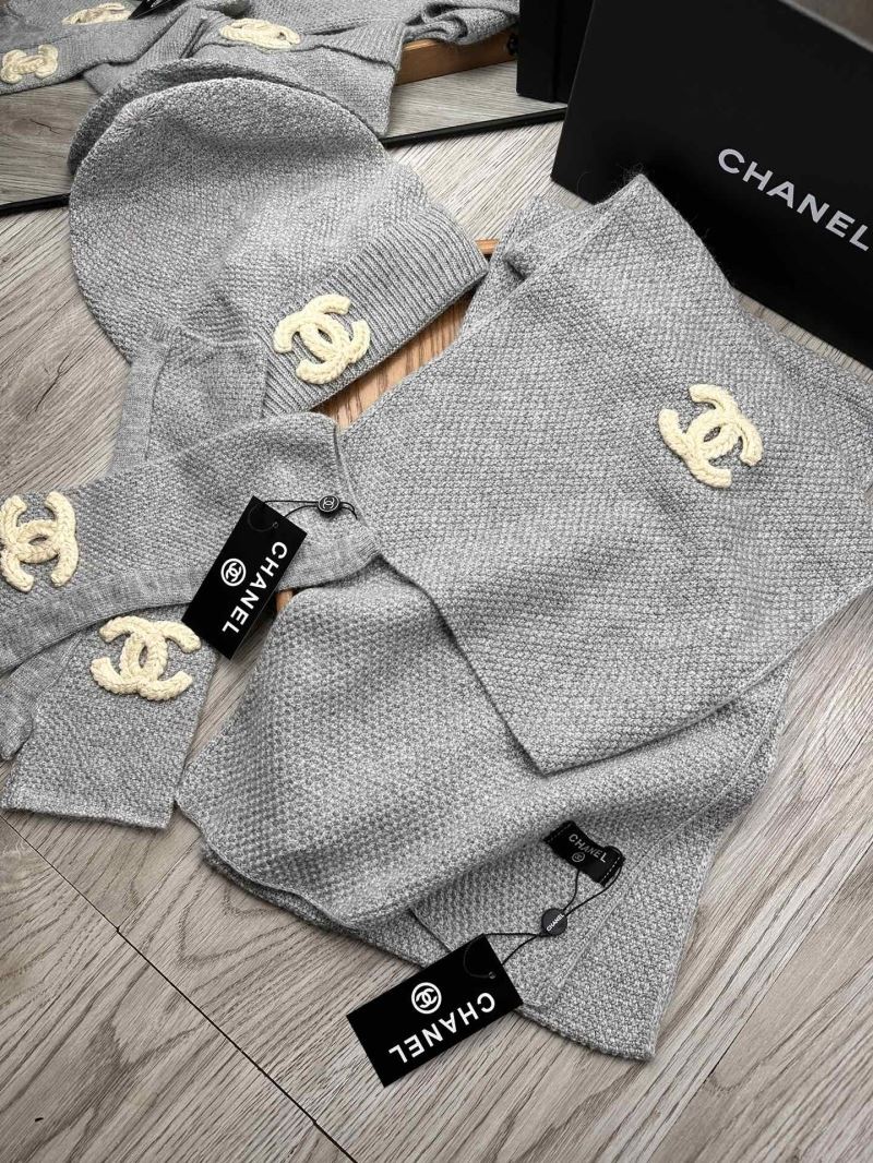 Chanel Caps Scarfs